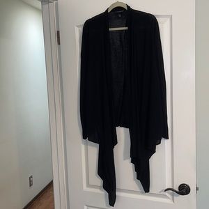 14/16 Lane Bryant thin, draped & open front cardigan